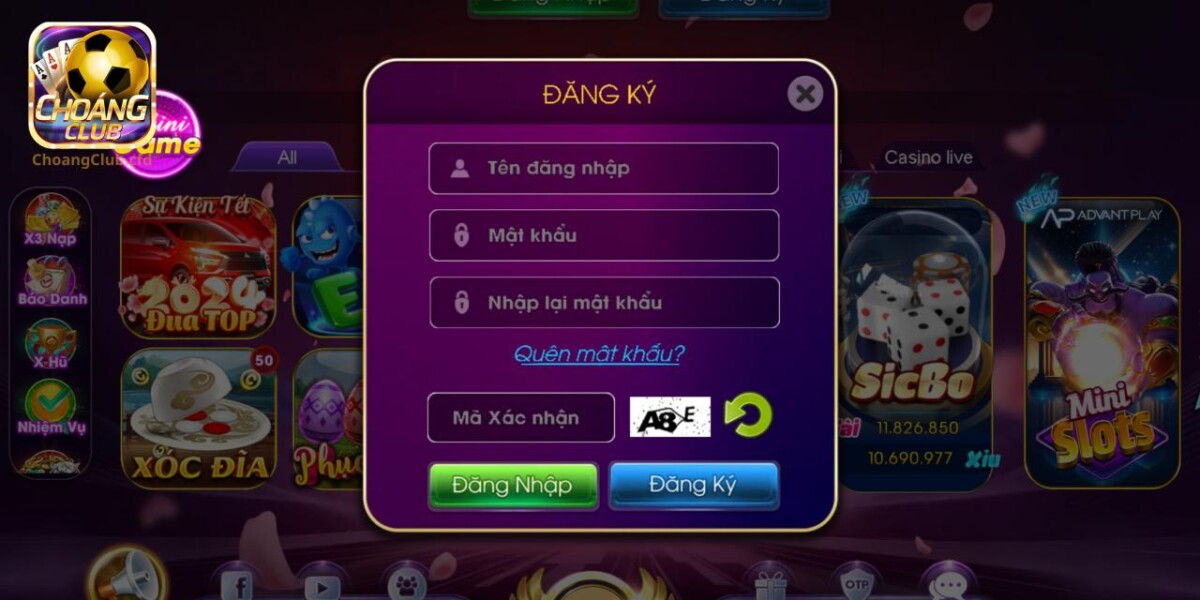 Hướng dẫn các bước đăng ký tài khoản Choang Club